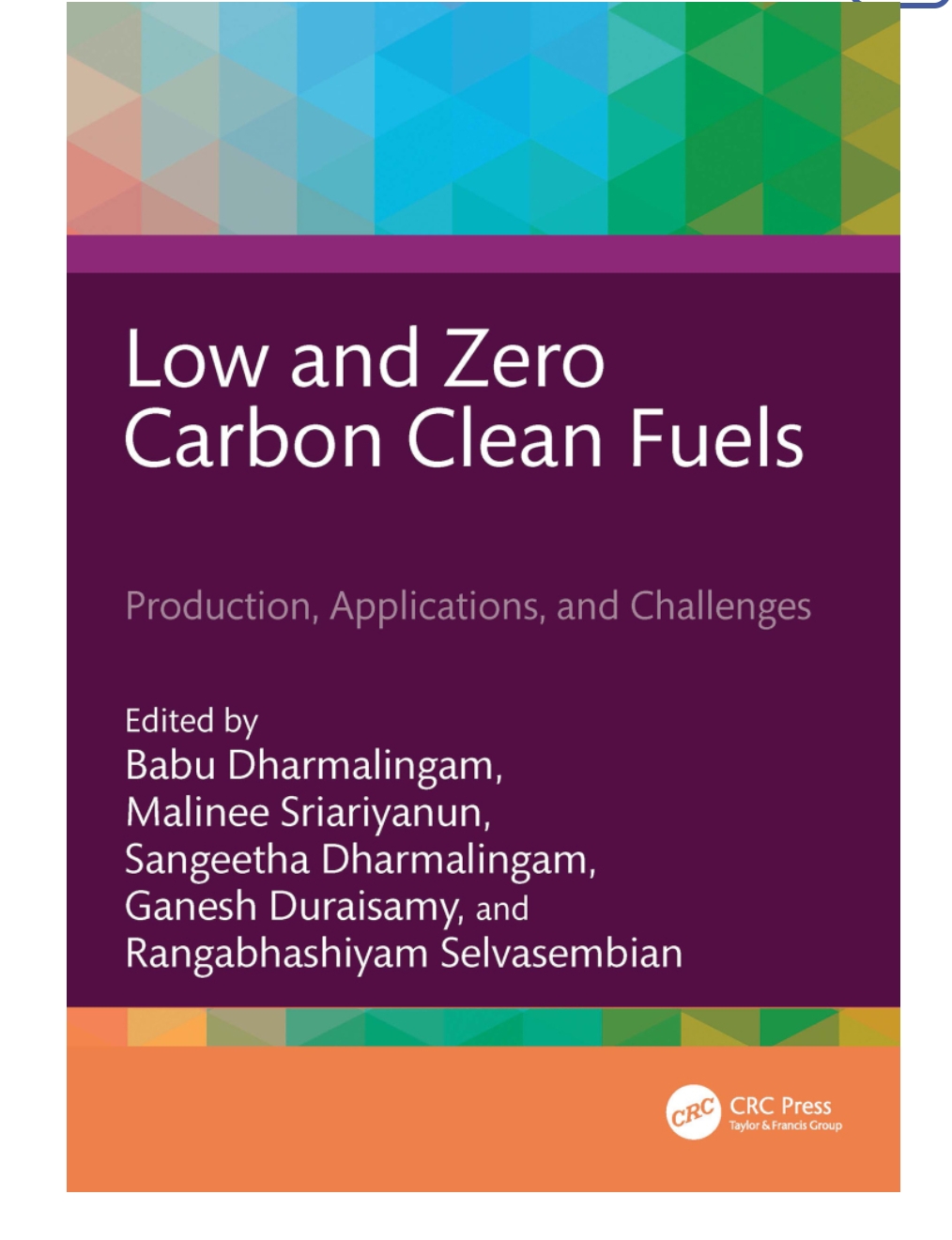 LOW AND ZERO CARBON CLEAN FUELS: PRODUCION, APPLICATIONS, AND CHALLENGES — ISBN 9781032818863 | Buy at GAINA THE PRELUDE