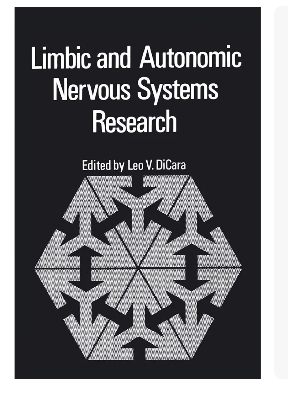 LIMBIC AND AUTONOMIC NERVOUS SYSTEMS RESEARCH — ISBN 9781461344094 | Buy at GAINA THE PRELUDE