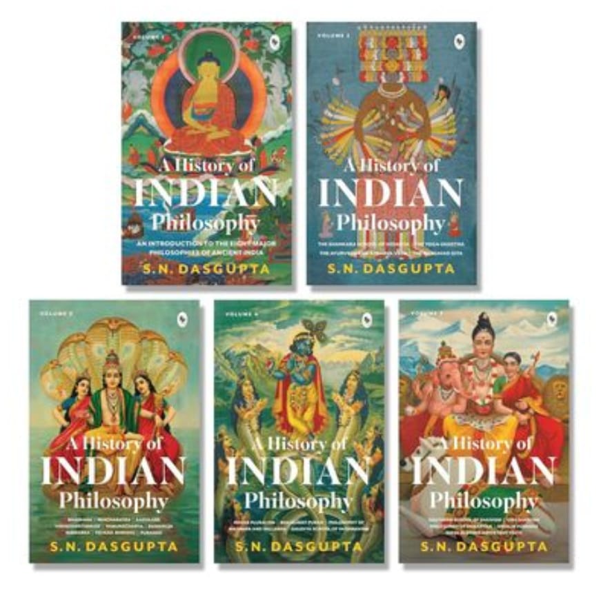 A History of Indian Philosophy Volume One To Five Boxed Set by Professor SN Das Gupta — ISBN 9789370899490 | GAINA THE PRELUDE
