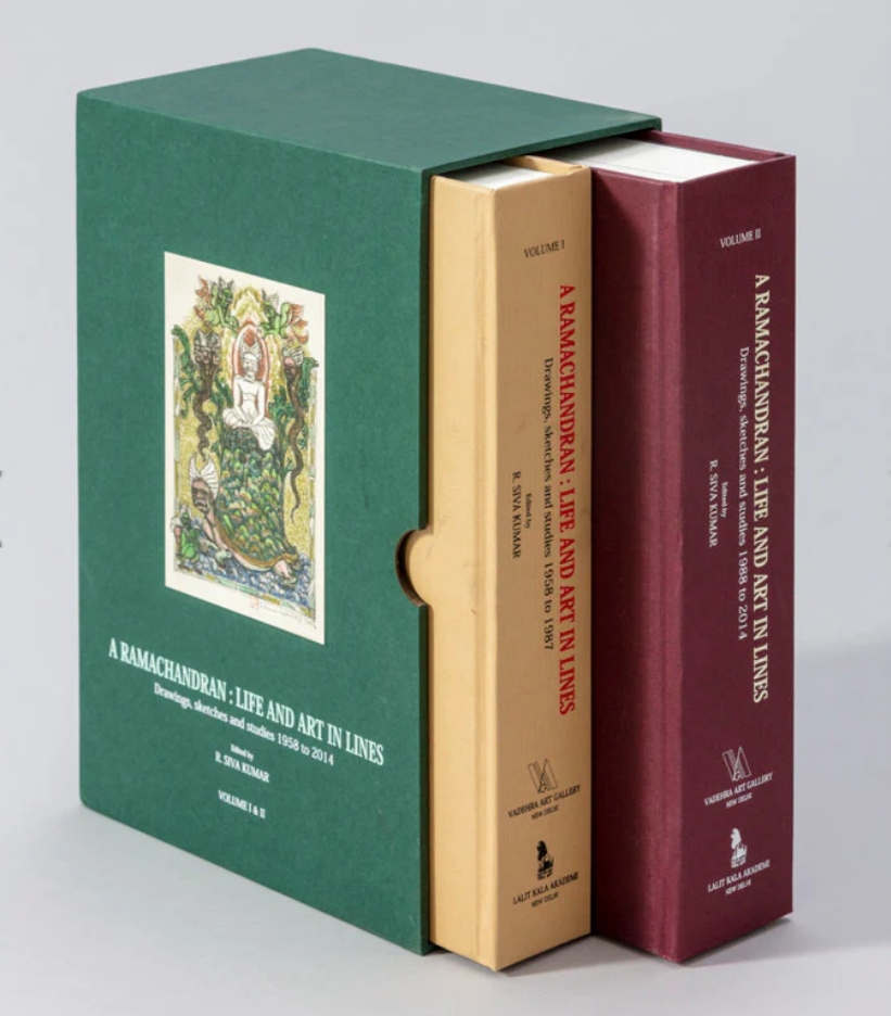 A. Ramachandran: Life and Art In Lines: Drawings, Sketches and Studies 1958 to 2014 | 2014 by R. Shiva Kumar | Buy at GAINA THE PRELUDE