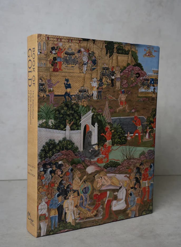 The Book of Gold : The Kanchana Chitra Ramayana of Banaras by The Late Kavita Singh, Parul Singh  | Buy at GAINA THE PRELUDE